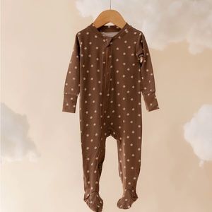 WildBird Cape Daisy - CloudBlend Footed Pajamas